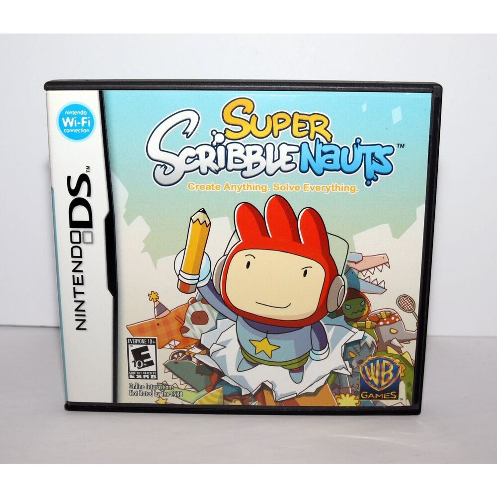 Super Scribblenauts (Nintendo DS, 2010) Tested Works